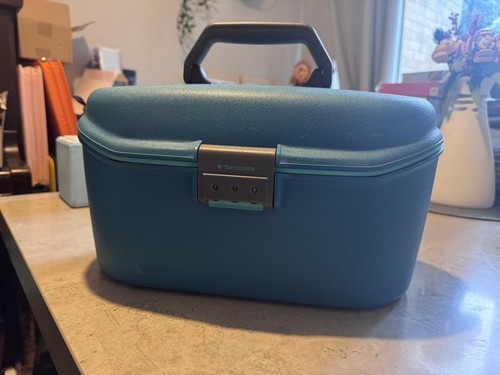 Samsonite vanity case blue - vanity,