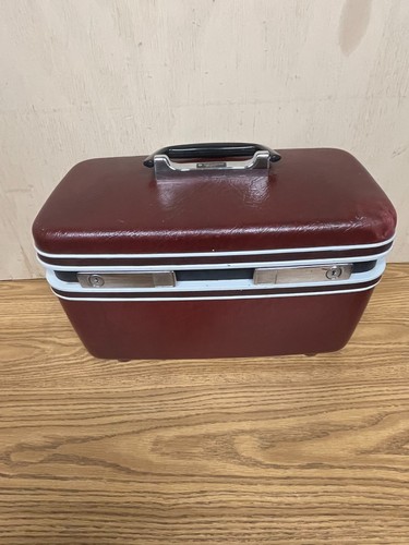 Vtg samsonite sentry maroon - vtg,