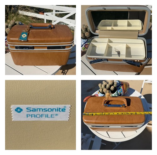 Vtg samsonite profile hard - samsonite,