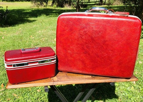 Vintage samsonite maroon - samsonite,