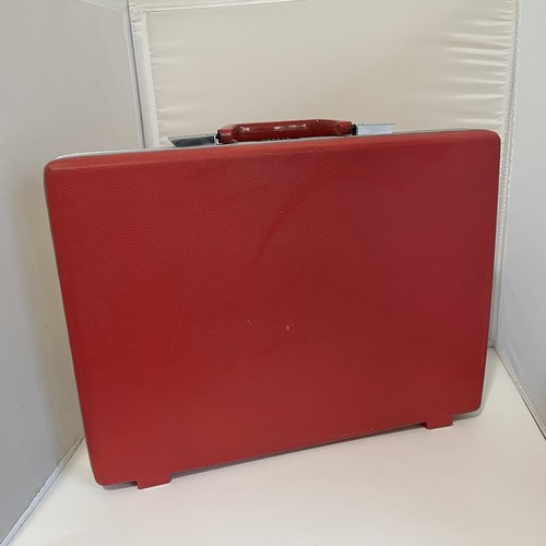 Vintage red samsonite - vintage, hard