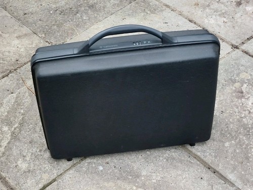 Vintage black samsonite hard - black,