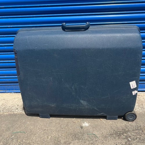 Vintage samsonite navy hard - samsonite,