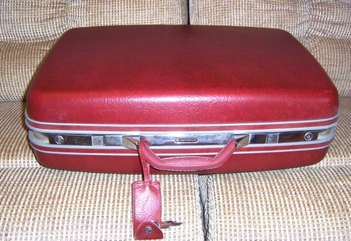 Vintage burgundy samsonite - vintage,