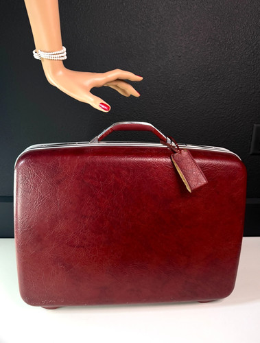 Vintage 1980s red samsonite - 1980s,