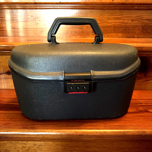 Vintage samsonite oyster hard - samsonite,