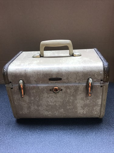 Vintage samsonite beige hard - vintage,